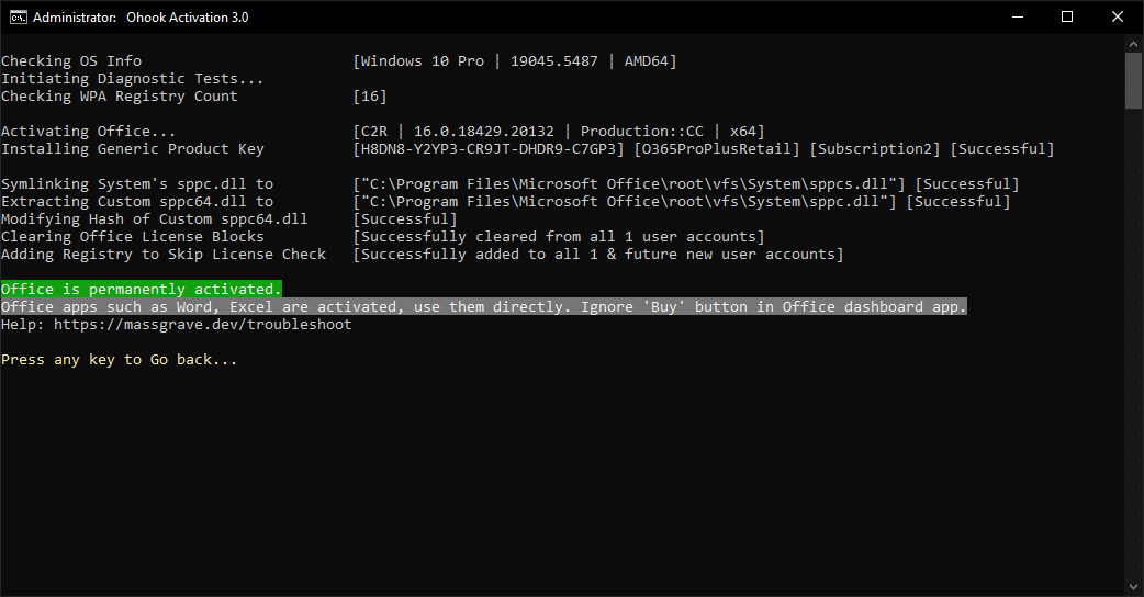 Microsoft Activation Scripts (MAS) là gì?