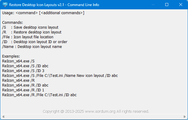 Reicon cmd support