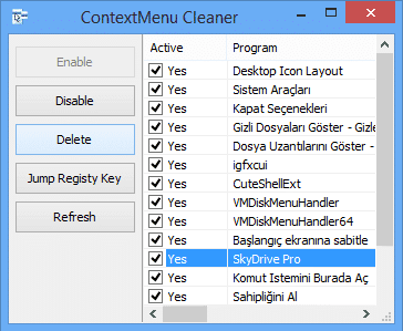 Menu chuột phải với Easy Context Menu