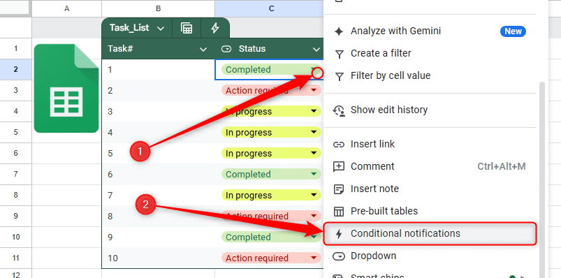 5 tính năng Google Sheets vượt trội