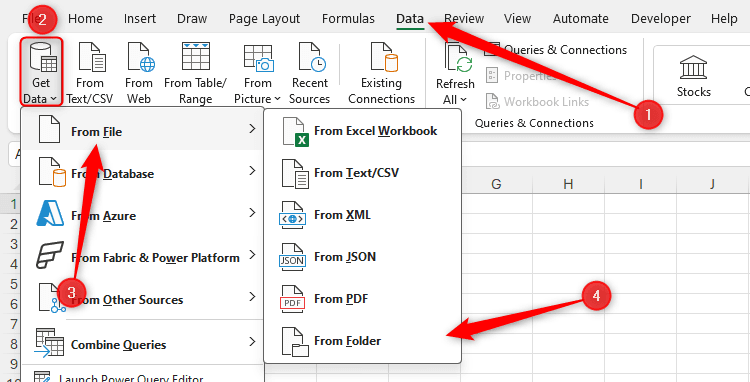 Gộp file Excel siêu nhanh bằng Power Query