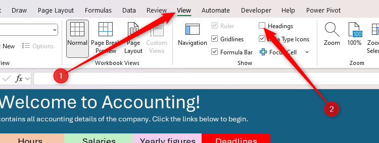 Ảnh bìa bài viết về tạo trang chủ trong Excel