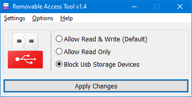 Ratool đã chặn cổng USB
