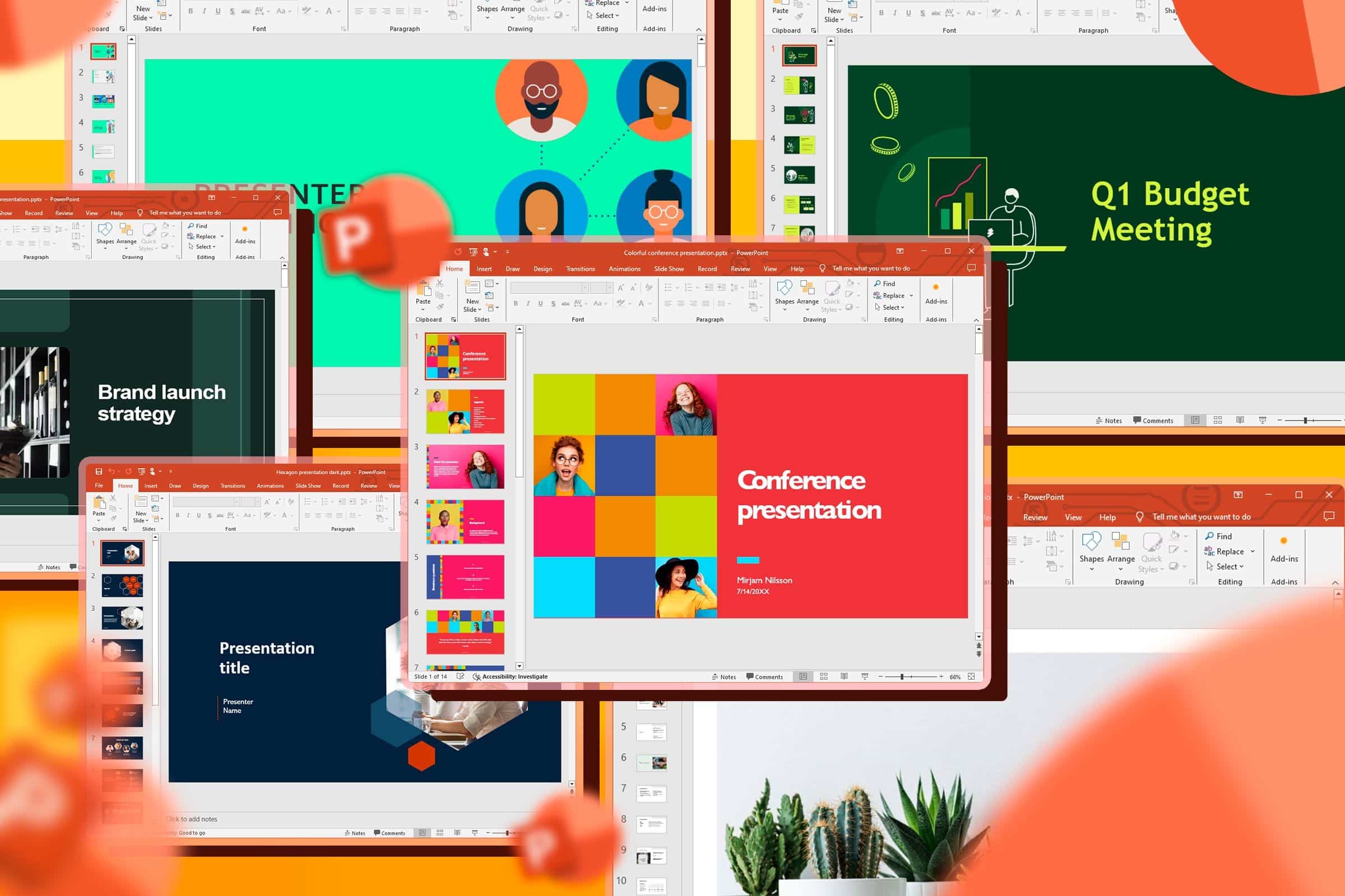 Một số bài thuyết trình PowerPoint.