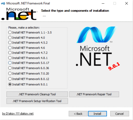 Hướng dẫn Cài đặt dotNET Framework AIO: Giải pháp Trọn bộ Sửa lỗi Thiếu Framework