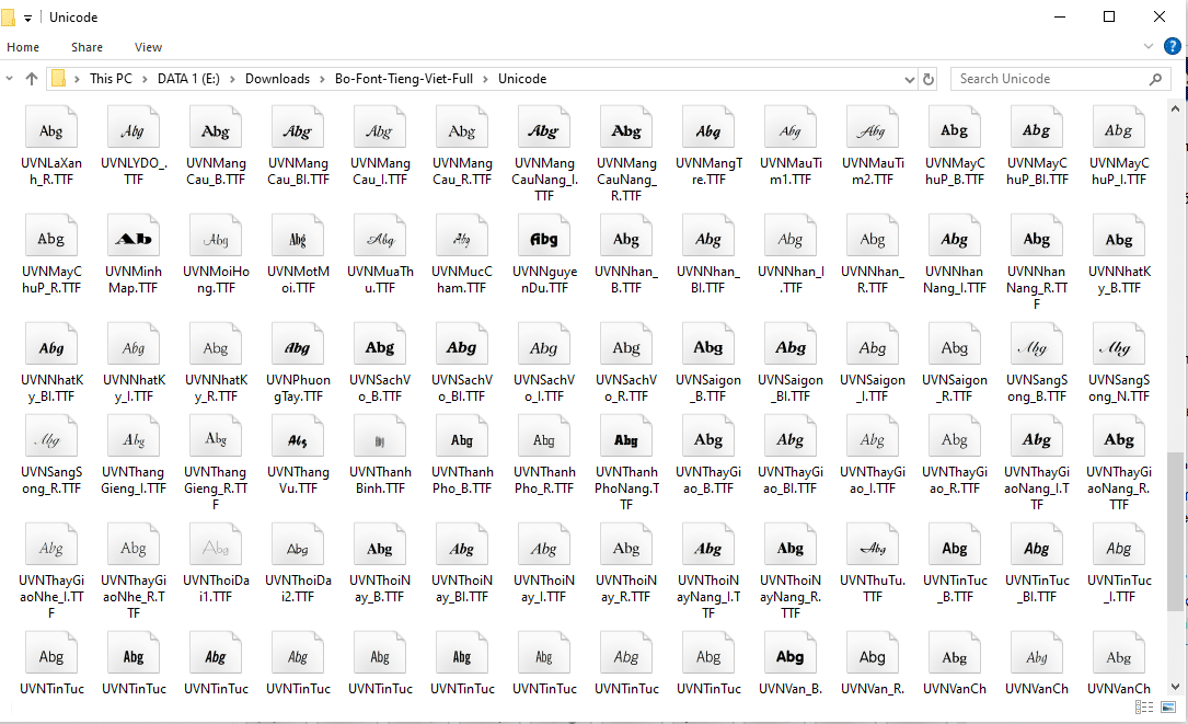 Hướng dẫn Cài Font Full cho Máy tính: Giải pháp Tận gốc cho Lỗi Font chữ