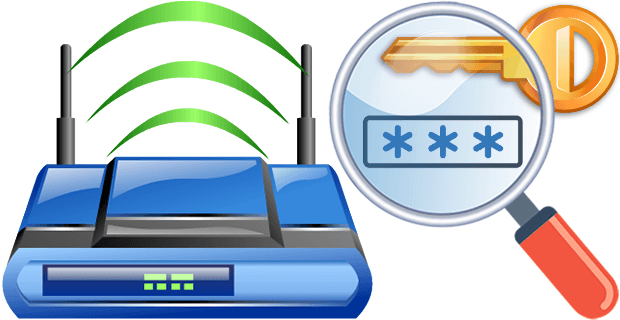 Minh họa mật khẩu mặc định của router