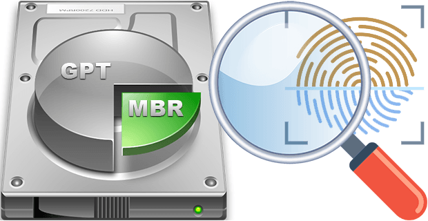 Easiest way to find out Mbr or Gpt
