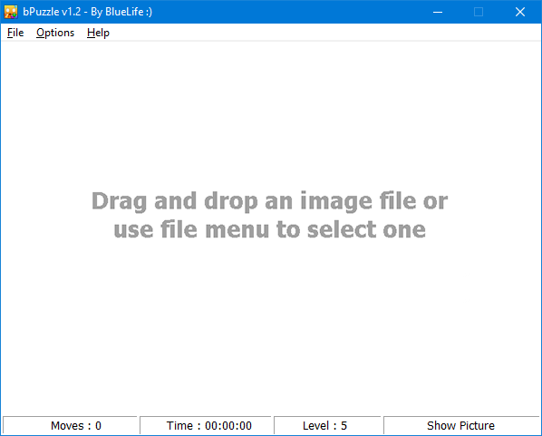 bluelife puzzle main GUI