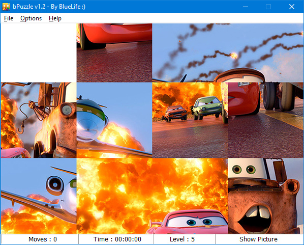 bluelife puzzle slide squares