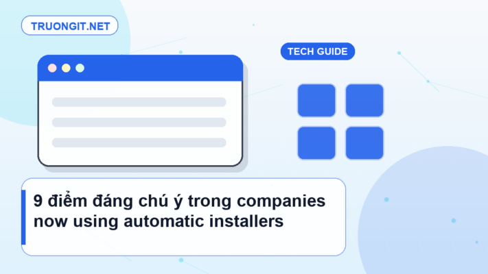 companies now using automatic installers