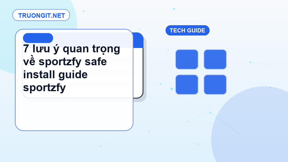 sportzfy safe install guide sportzfy
